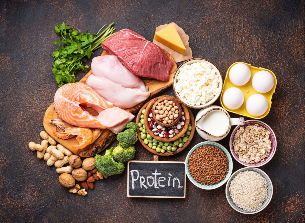 Protein-rich foods like salmon, eggs, beans, and nuts for hormone balance after 50 lifestyle guide women can follow